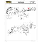  INDUZIDO P/ SERRA TICO-TICO DW317 - DEWALT