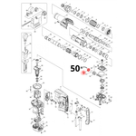 ANEL O-RING 24 P/ MARTELETE  HM0830/HM0870C - MAKITA 