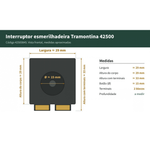 INTERRUPTOR P/ ESMERILHADEIRA 42500 - TRAMONTINA   