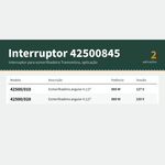 INTERRUPTOR P/ ESMERILHADEIRA 42500 - TRAMONTINA   