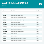  ANEL 17 P/ SERRA CIRCULAR 5007N - MAKITA 