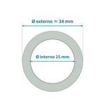 ANEL 25 P/ MARTELO DEMOLIDOR HM1306 - MAKITA 