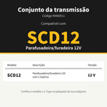 TRANSMISSÃO P/ PARAFUS/FURAD SCD12 - STANLEY 