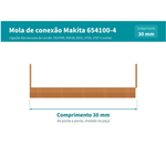MOLA TERMINAL P/ ESMERILHADEIRA 6922NB - MAKITA