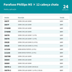 PARAFUSO M5X12MM P/ SERRA CIRC 5007F - MAKITA 