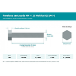 PARAFUSO SEXTAVADO P/ SERRA M4100NH 4X25 - MAKITA