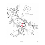 PARAFUSO SEXTAVADO P/ SERRA M4100NH 4X25 - MAKITA