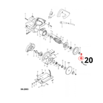 ANEL TRAVA MKE-8 P/ SERRA MARMORE - MAKITA