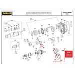 PIVO P/ MARTELETE D25013 - DEWALT  