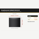 ACOPLAMENTO P/ PARAFUSAD IMP. DCF885B - BLACK&DECKER
