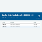 BUCHA P/ SERRA VERTICAL PST 50/PST 50 E - BOSCH   