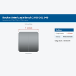 BUCHA P/ SERRA VERTICAL PST 50/PST 50 E - BOSCH   