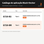 TRAVA DO EIXO P/ ESMER G720 T2 - BLACK & DECKER