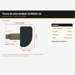 TRAVA DO EIXO P/ ESMER G720 T2 - BLACK & DECKER