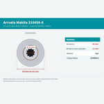  ARRUELA DE ENCAIXE P/ ROÇADEIRA EM4340LE/RBC411 - MAKITA