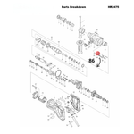BASE DA GUIA P/ MARTELETE COMB HR2470 - MAKITA