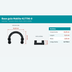 BASE DA GUIA P/ MARTELETE COMB HR2470 - MAKITA