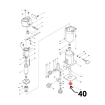 KIT 4 PARAFUSOS M4X10MM P/ TUPIA 6MM 3700B - MAKITA
