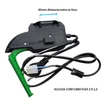 CONJUNTO CHAVE DE COMANDO ELETRICA COM CABO FLEXIVEL 2X1,5 PLUG   TRAPP
