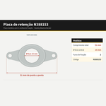 RETENTOR DO ROLAMENTO DWE6411 - BLACK & DECKER 