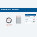 ROLAMENTO DE AGULHA P/ SERRA CIRC. GKS 150 - BOSCH