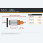INDUZIDO P/ FURADEIRA DE IMPACTO GSB 13 RE - BOSCH 