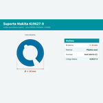 SUPORTE PARAFUSO BORBOLETA P/ SERRA CIRC SP6000 - MAKITA