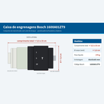 CAIXA DE ENGRENAGENS P/ FURADEIRA GSB 185-LI - BOSCH    