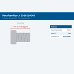 PARAFUSO 1801.0 - BOSCH 