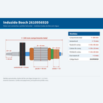 INDUZIDO P/ SERRA DE SABRE GSA 1100 E - BOSCH 
