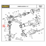  PARAFUSO M4X16MM P/ ESMER DW818/D28090 - DEWALT 