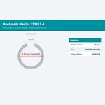  ANEL MOLA 28 P/ MARTELETE COMBINADO HR2470 - MAKITA 