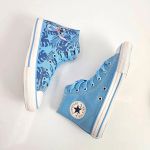 Tênis All Star Converse Stitch Infantil Azul