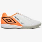 Chuteira Futsal Umbro Fifty VI Branco
