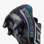 Chuteira Campo Umbro Techno II Jr Infantil Preto