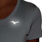 Camiseta Mizuno Nirvana Feminina Cinza