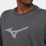 Camiseta Mizuno Basic Big Masculina Cinza