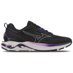 Tênis Mizuno Wave Dynasty 7 Feminino Preto Roxo