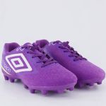 Chuteira Campo Umbro Techno II Jr Infantil Purple
