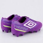 Chuteira Campo Umbro Techno II Jr Infantil Purple