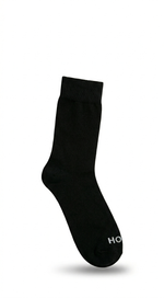 Kit 3 Pares Meias Hoahi Cano Longo Unissex Preto