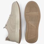 Tênis Democrata Harper Couro Masculino Creme