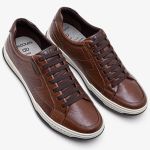 Sapatênis Democrata Denim Jay Masculino Conhaque