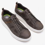 Sapatênis Democrata Denim Joe Ultra Light Masculino Smoke