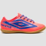 Chuteira Futsal Umbro Invictus Jr  infantil Rosa