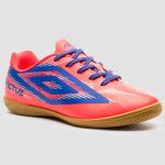 Chuteira Futsal Umbro Invictus Jr  infantil Rosa