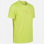 Camiseta Fila Basic Sports Graphic Masculino Amarelo