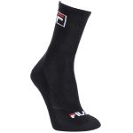 Kit 3 Pares Meias Fila Cano Alto Fbox Unissex Preto