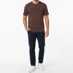 Camiseta Fila Regular Letter Premium IV Masculina Vinho
