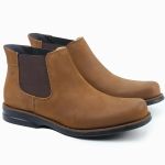 Botina Anatomic Gel Advanced 4571 Masculino Vintage Brown